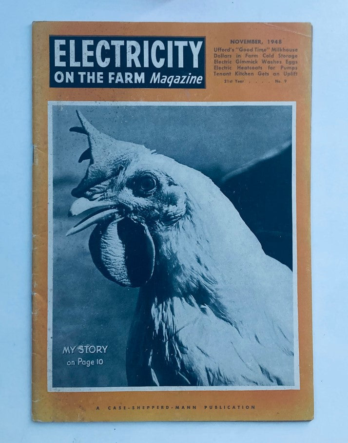 VTG Electricity on the Farm Magazine November 1948 Dollars in Farm Cold Storage