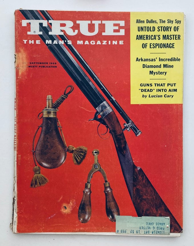 VTG True Magazine September 1959 Vol 40 No. 268 Arkansas' Diamond Mine Mystery