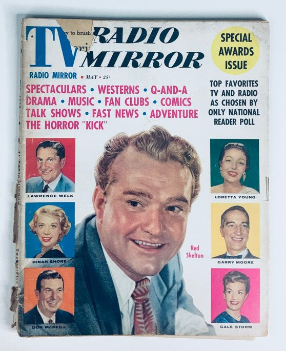 VTG TV Radio Mirror Magazine May 1959 Vol 51 No. 6 Red Skelton No Label