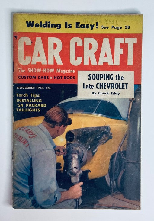 VTG Car Craft Magazine November 1954 Vol 2 No. 7 The Chevy Caper No Label