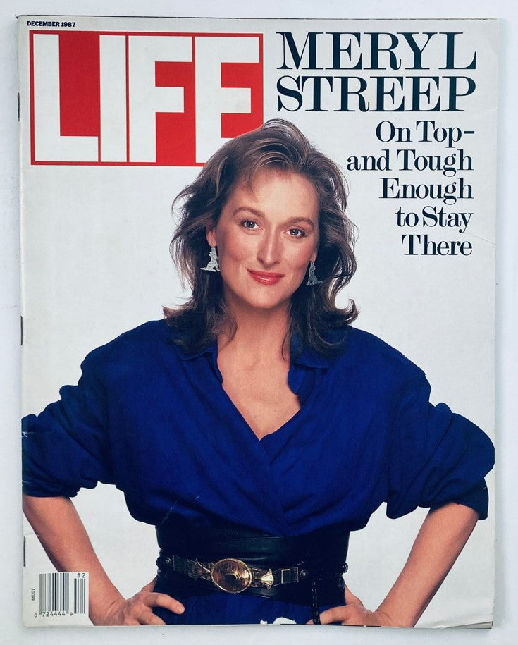 VTG Life Magazine December 1987 Vol 10 No. 13 Actress Meryl Streep No Label