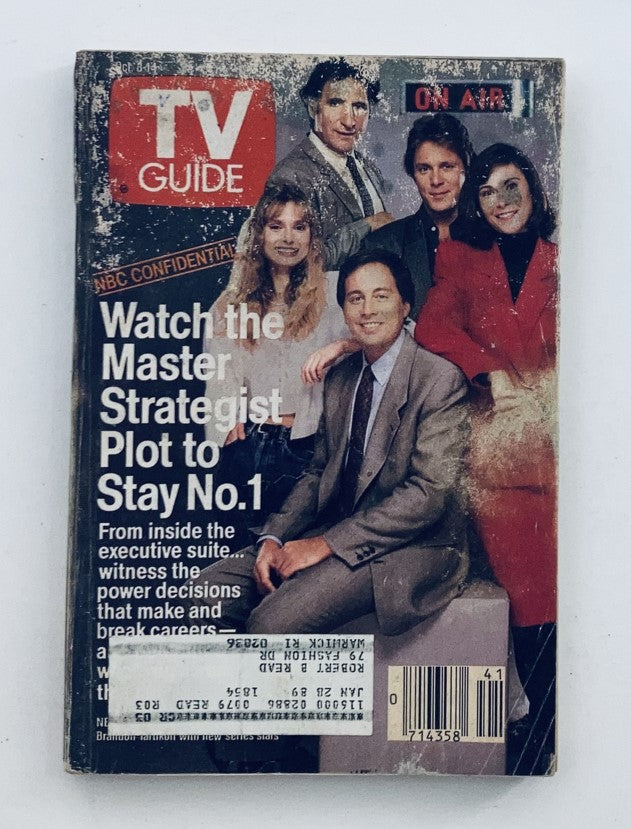 TV Guide Magazine October 8 1988 Brandon Tartikoff Providence Ed.