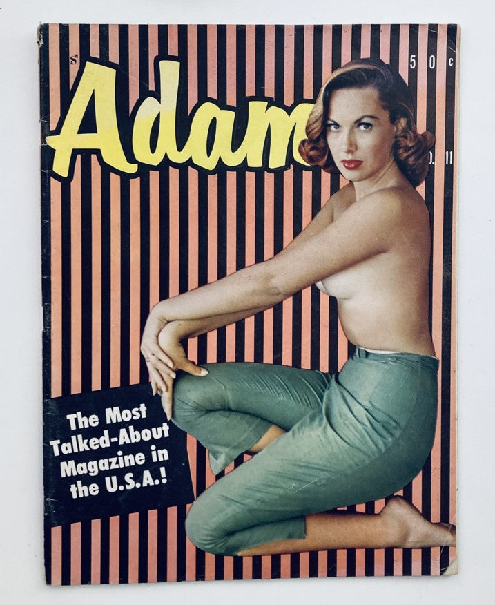 VTG Adam Magazine November 1957 Vol 1 No. 11 Dawn Richard Cover Girl No Label