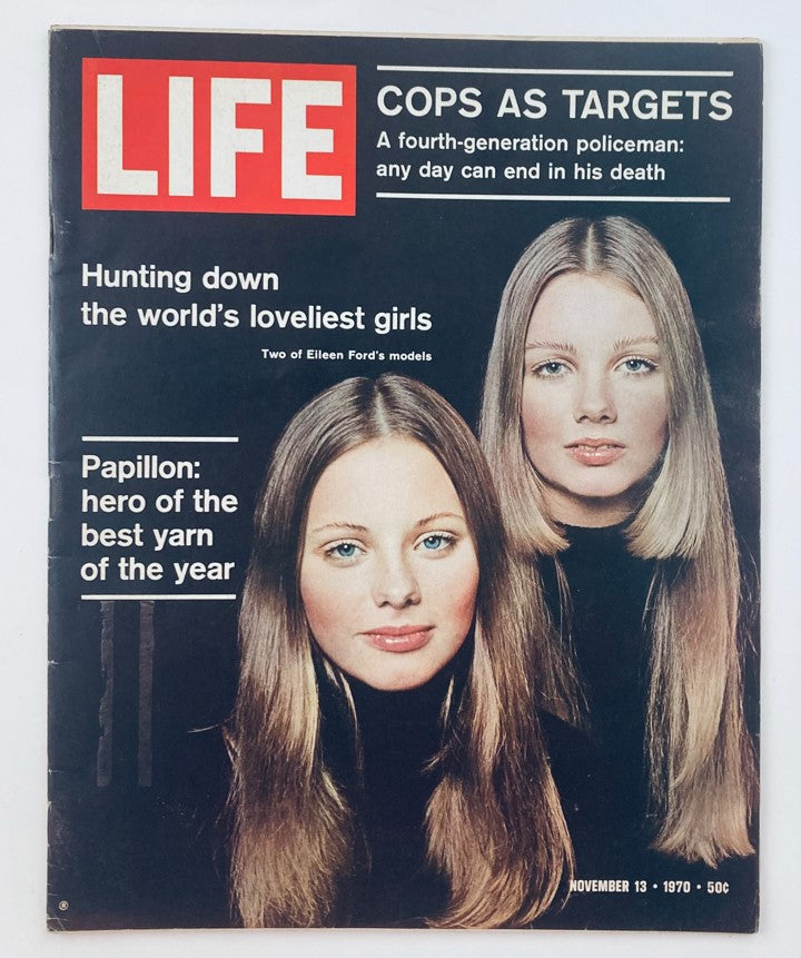 VTG Life Magazine November 13 1970  Vol 69 No. 20 Papillion Best Yarn VG