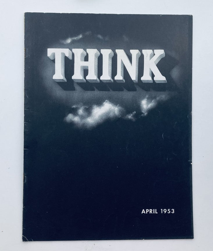 VTG Think Magazine April 1953 Vol 10 No. 4 The Louisiana Purchase No Label