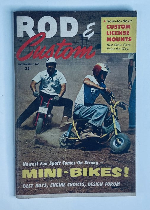 VTG Rod & Custom Magazine November 1960 The Old School Spirit No Label