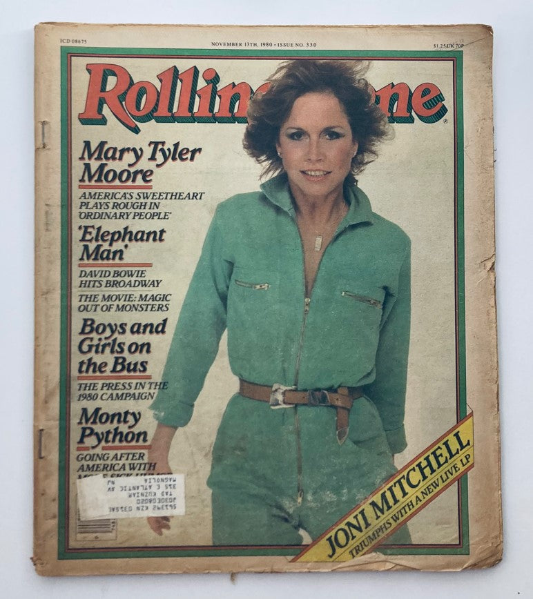 VTG Rolling Stone Magazine November 13 1980 No. 330 Mary Tyler Moore