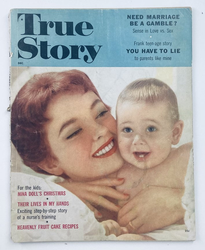 VTG True Story Magazine December 1958 Need Marriage Be A Gamble No Label