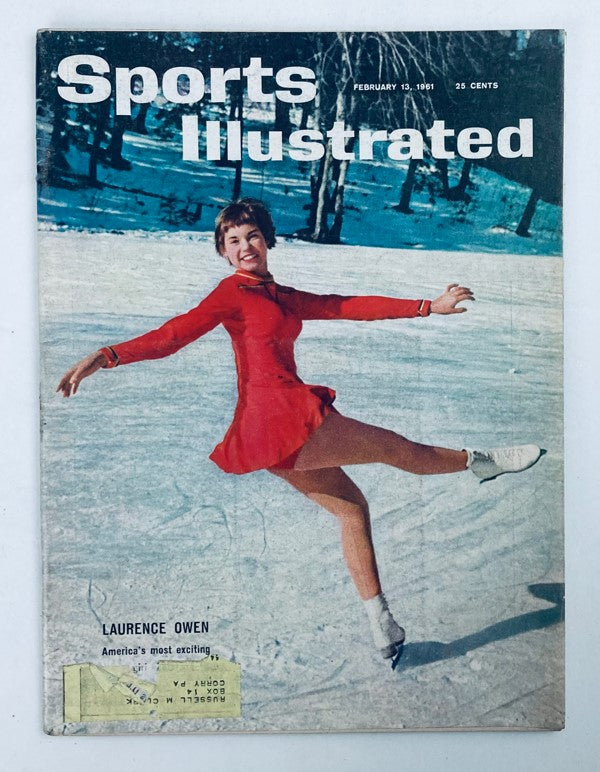 VTG Sports Illustrated Magazine February 13 1961 Vol 14 No. 6 Laurence Owen