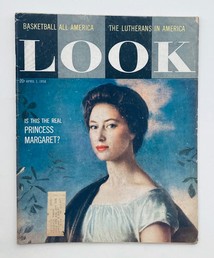 VTG Look Magazine April 1 1958 Is This The Real Princess Margaret