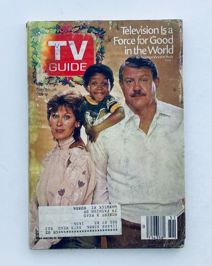 TV Guide Magazine December 22 1984 Emmanuel Lewis Providence Ed.