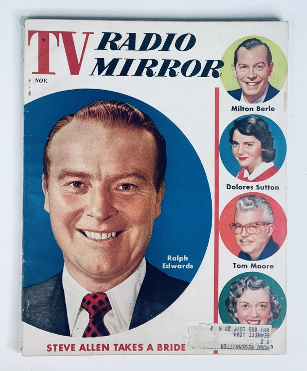 VTG TV Radio Mirror Magazine November 1954 Vol 42 No. 6 Ralph Edwards