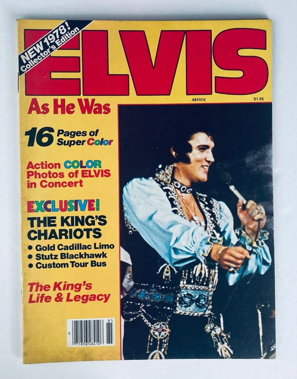 VTG 1978 Elvis Presley As He Was Collector's Edition No Label