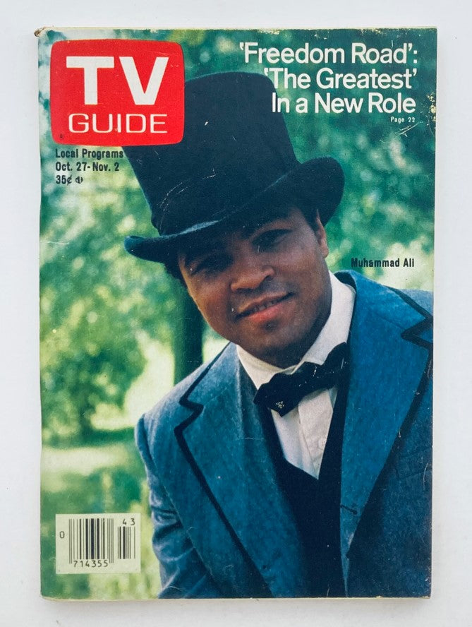 TV Guide Magazine October 27 1979 Muhammad Ali NJ-PA Ed. No Label