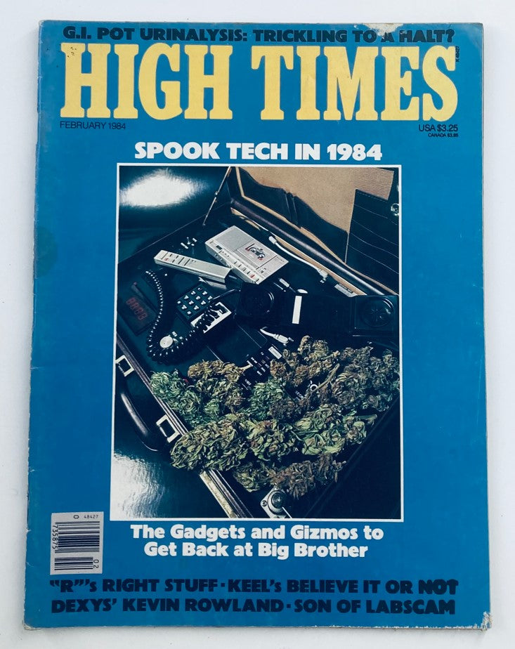 VTG High Times Magazine February 1984 #102 Colombian Gold Excerpt II No Label