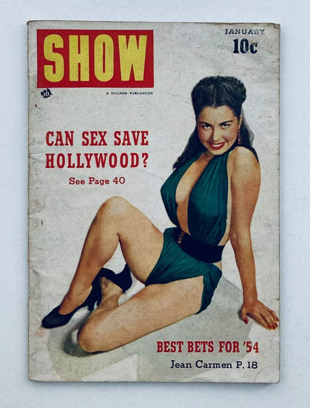 VTG Show Magazine January 1954 Vol 2 No. 5 Best Bets Jean Carmen No Label