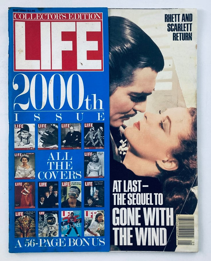 VTG Life Magazine May 1988 Clark Gable and Vivien Leigh Cover No Label