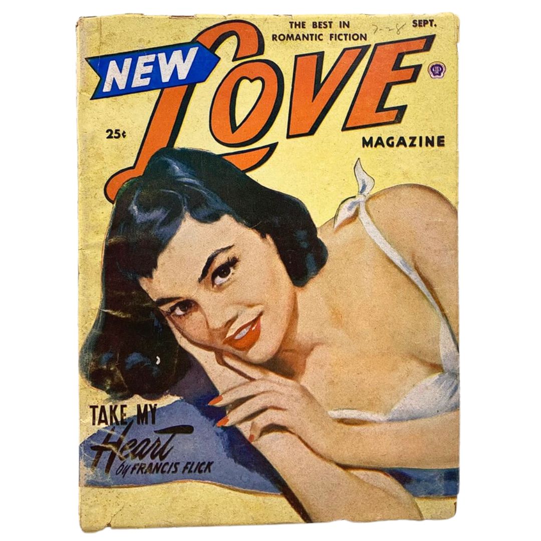 VTG New Love Magazine September 1951 Vol 30 #1 Take My Heart No Label