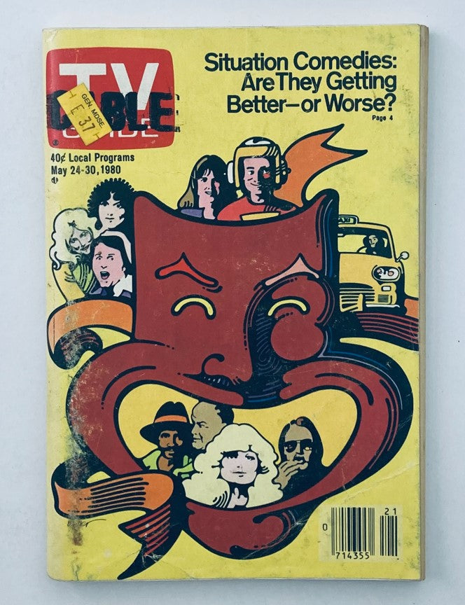 TV Guide Magazine May 24 1980 Situation Comedies Central PA Ed. No Label