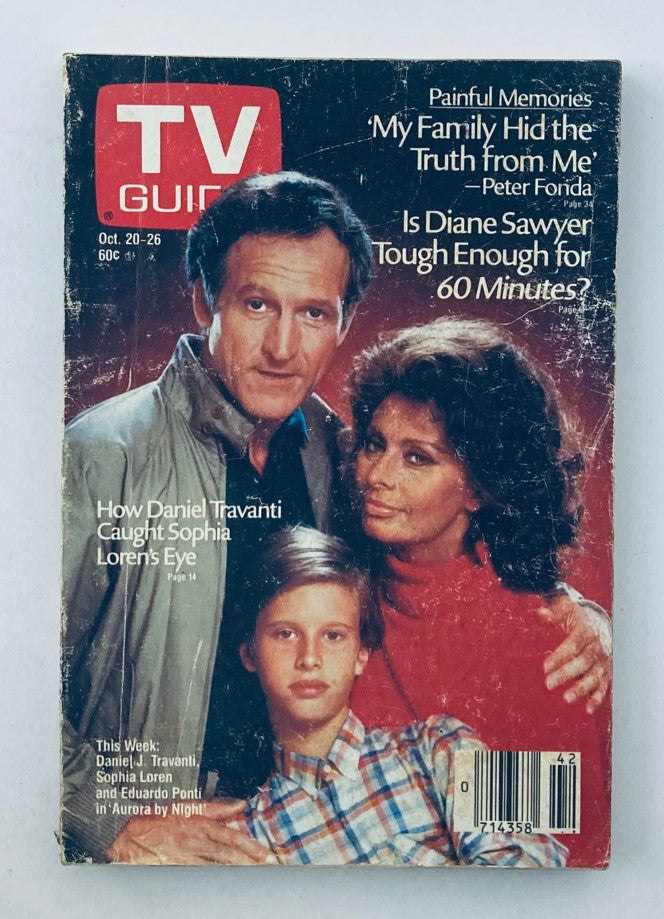 TV Guide Magazine October 20 1984 Sophia Loren Dayton Ed. No Label