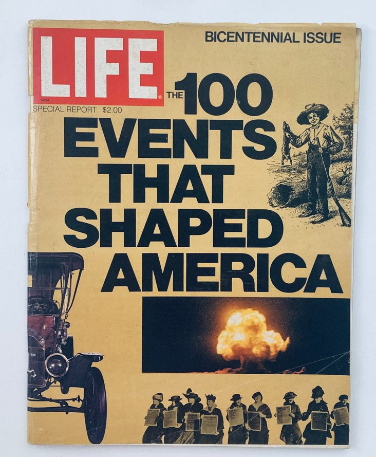 RES* Life Magazine 1976 Special Report 100 Events That Shaped America No Label