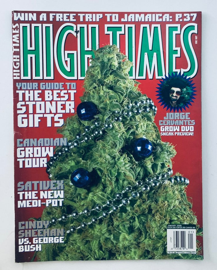 High Times Magazine January 2006 Jorge Cervantes Grow No Label