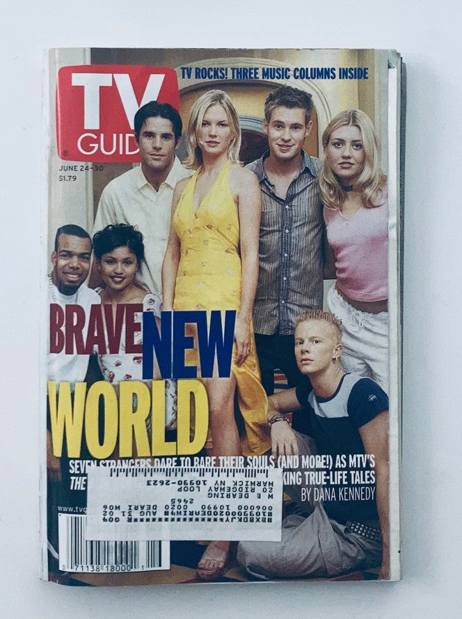 TV Guide Magazine June 24 2000 Danny David Brave New World NY Metro Ed.