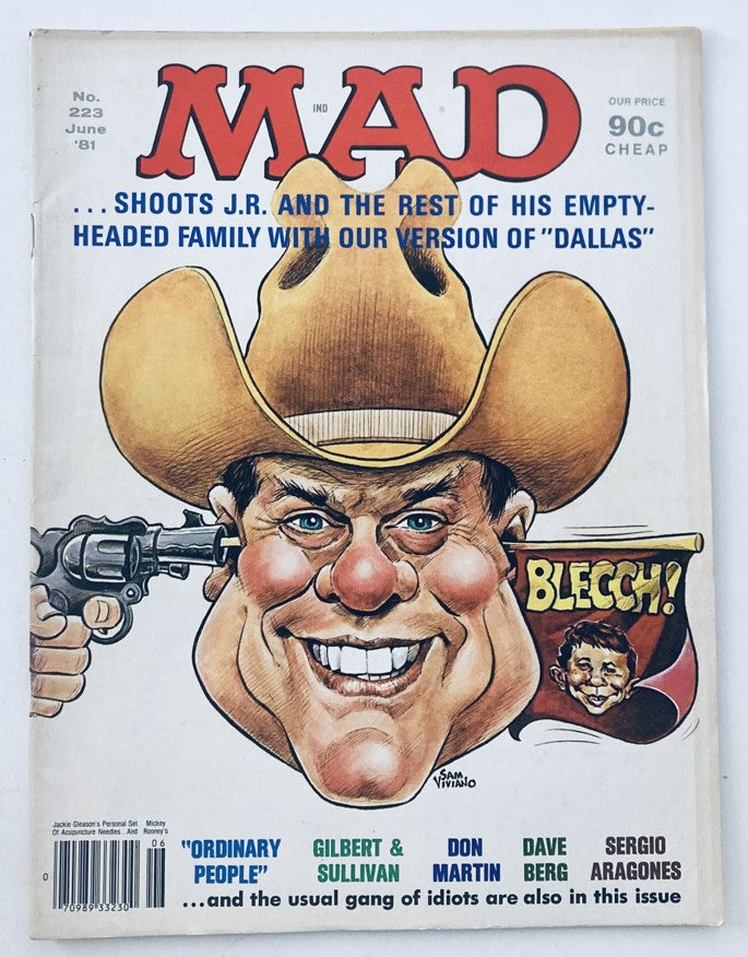 VTG Mad Magazine June 1981 No. 223 Gilbert & Sullivan 4.0 VG No Label