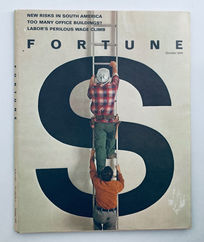 VTG Fortune Magazine October 1969 New Risks in South America No Label