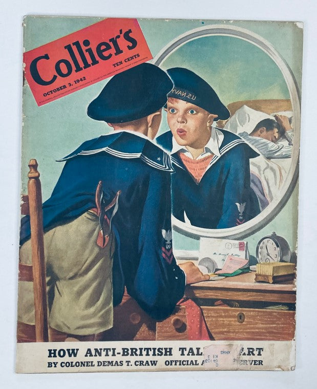 VTG Collier's Magazine October 3 1942 Vol 110 No. 14 Walter Duranty & Mary Loos