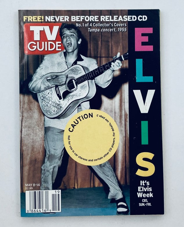 TV Guide Magazine May 8 2005 Elvis Presley Cablevision of Northern NJ Ed.