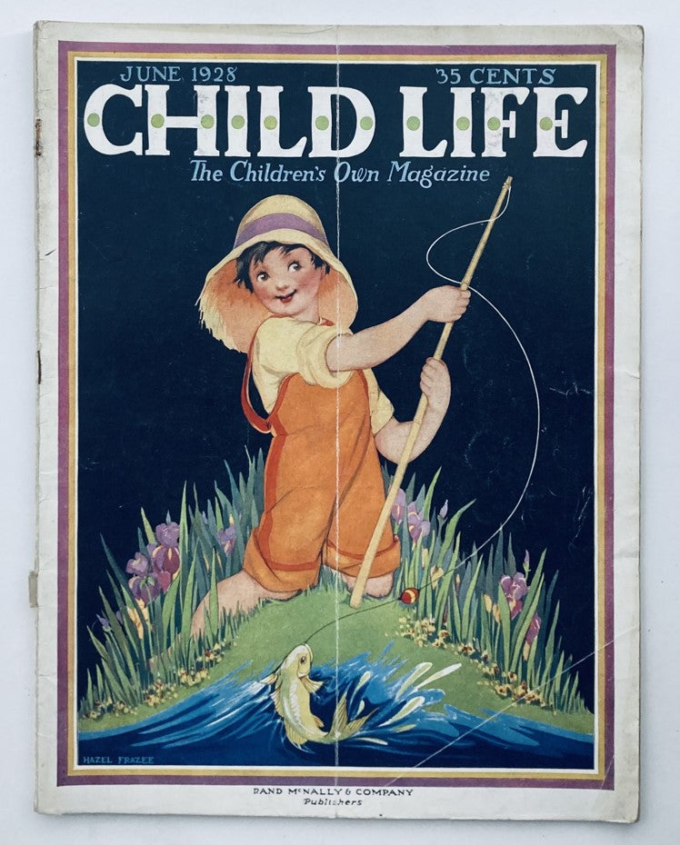 VTG Child Life Magazine June 1928 Vol 7 No. 6 Billy and The Bag No Label