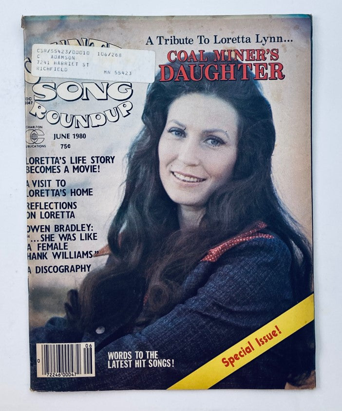 VTG Country Song Roundup Magazine June 1980 A Tribute To Loretta Lynn