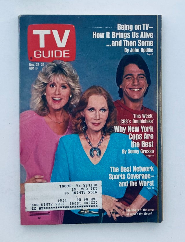 TV Guide Magazine November 23 1985 Katherine Helmond Pittsburgh Metro Ed.