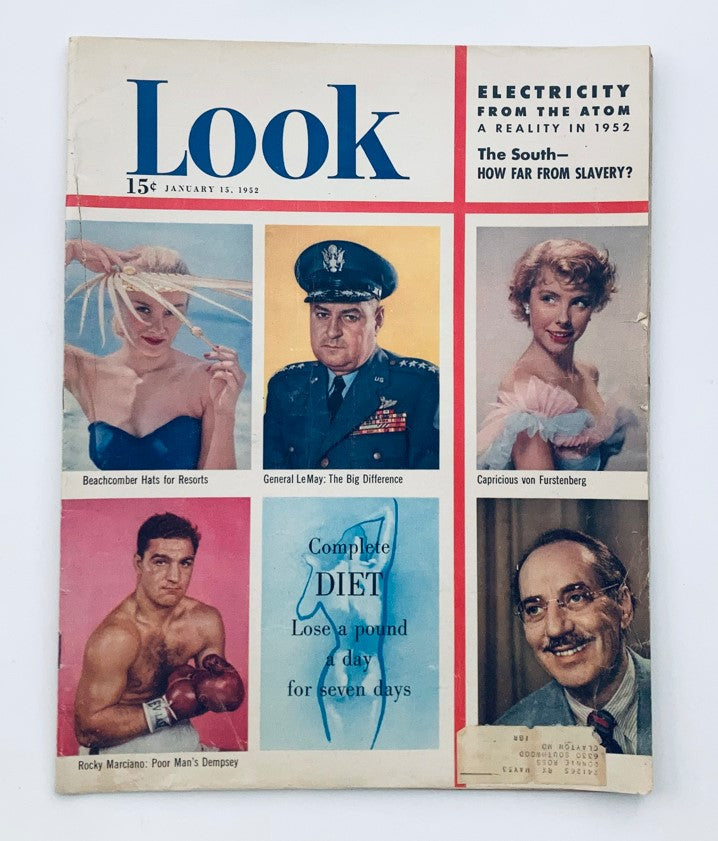 VTG Look Magazine January 15 1952 Vol 16 No. 2 General Curtis Emerson LeMay