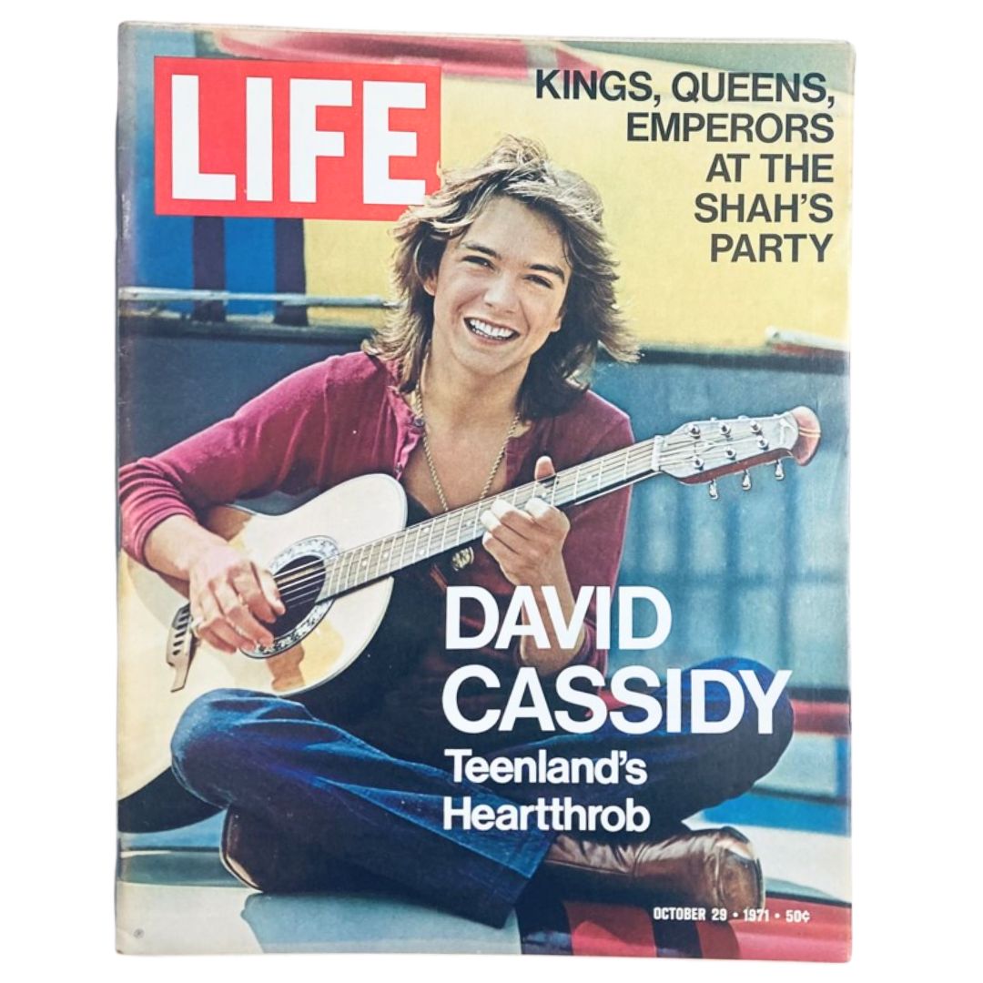 VTG Life Magazine October 29 1971 David Cassidy newsstand No Label