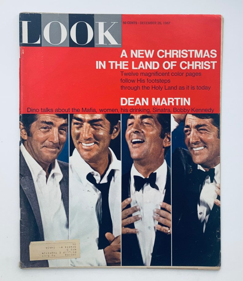 RES* VTG Look Magazine December 26 1967 Dean Martin and Bobby Kennedy