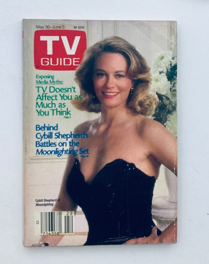 TV Guide Magazine May 30 1987 Cybill Shepherd Pittsburgh Metro Ed.