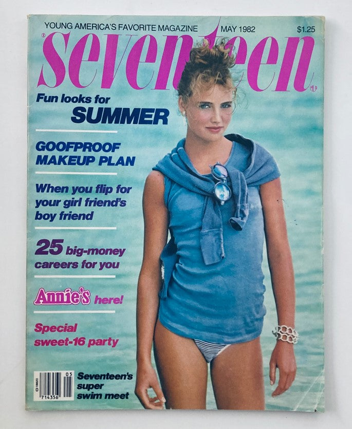 VTG Seventeen Magazine May 1982 Tara Fitzpatrick and Annie No Label