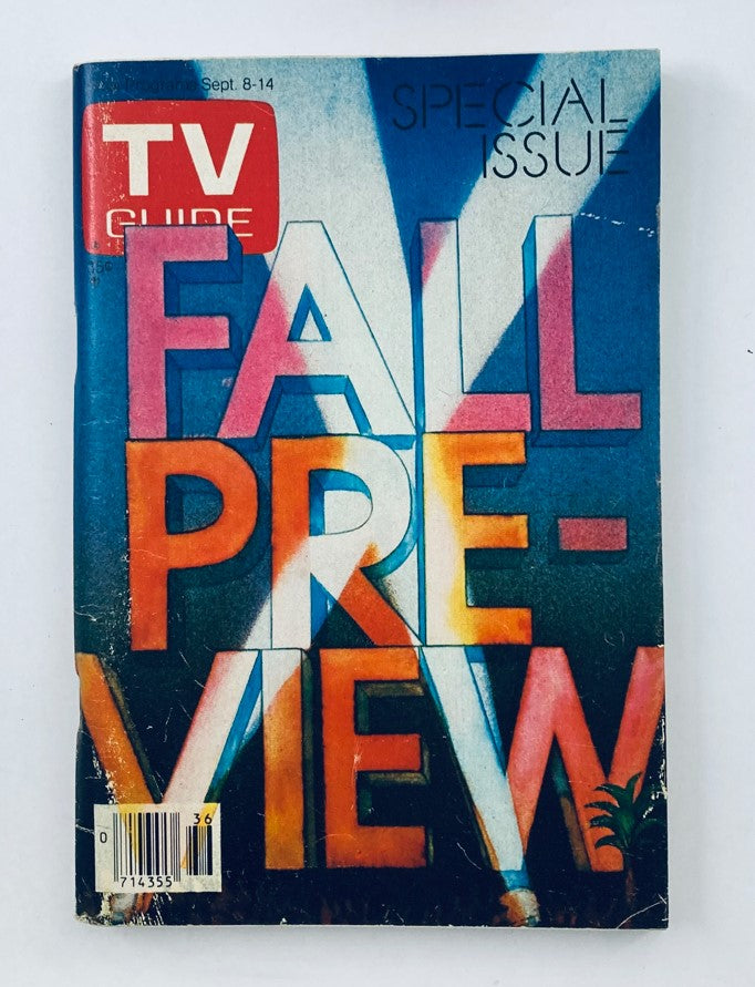 TV Guide Magazine September 8 1979 #1380 Fall Preview PA Metro Ed. No Label