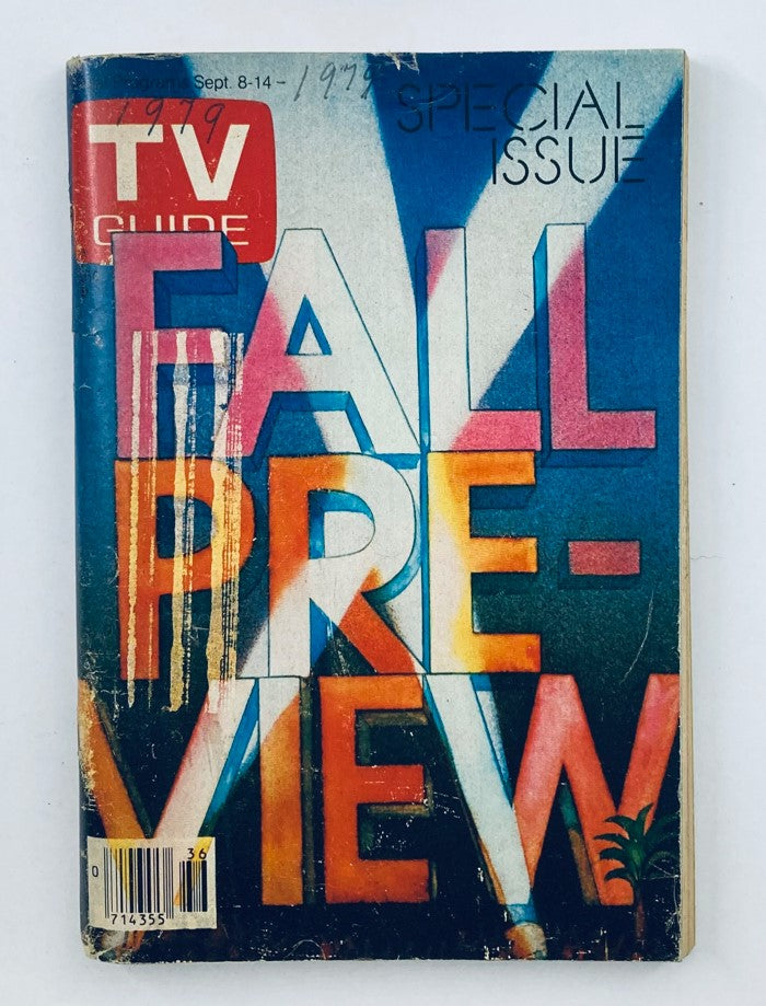 TV Guide Magazine September 8 1979 #1380 The Fall Preview Issue WA-Baltimore Ed.