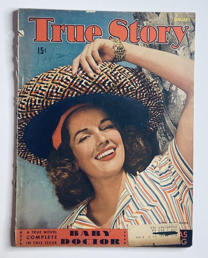 VTG True Story Magazine January 1942 Vol 45 No. 6 Three Against The World