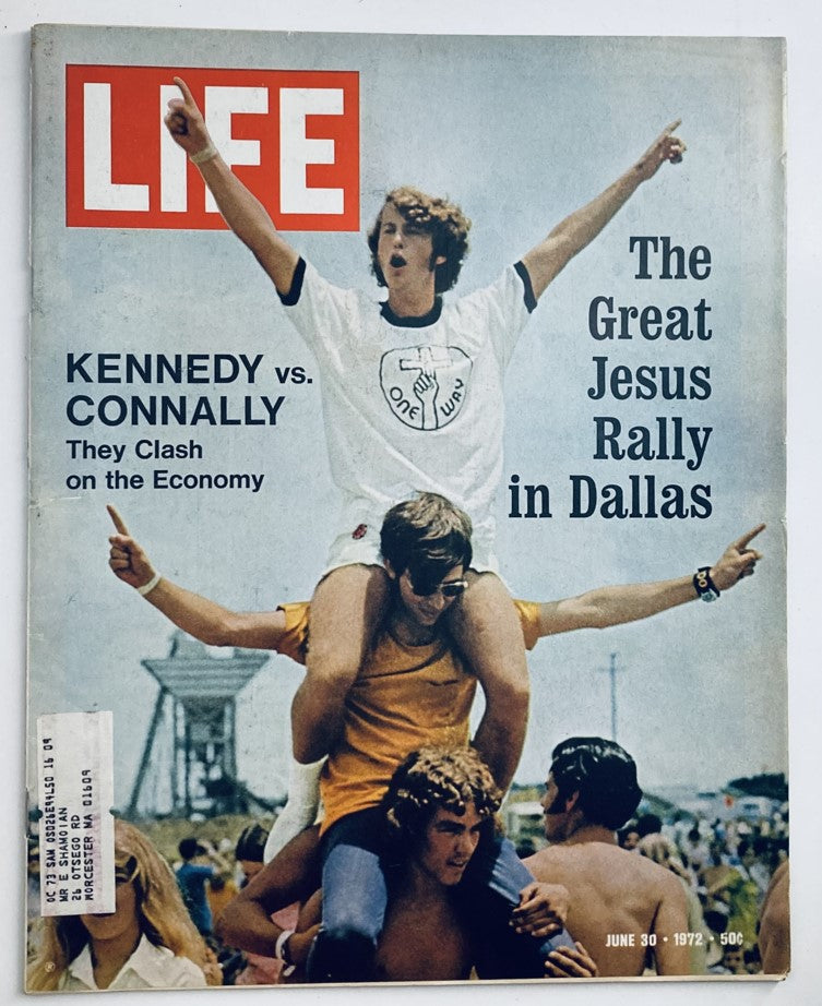 RES* Life Magazine June 30 1972 Vol 72 No. 25 John Kennedy vs John Connally