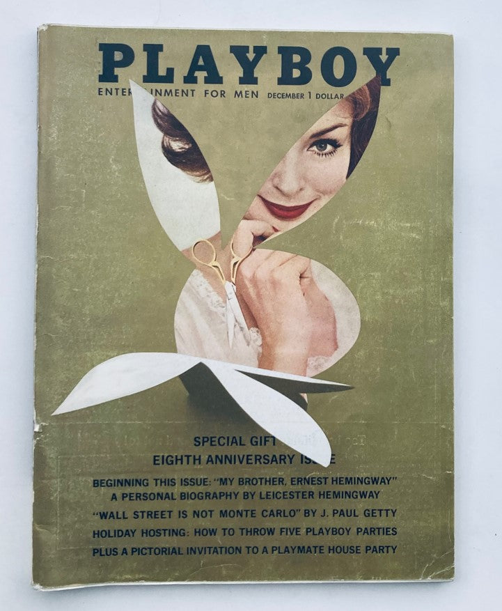 VTG Playboy Magazine December 1961 Playmate Lynn Karrol No Label