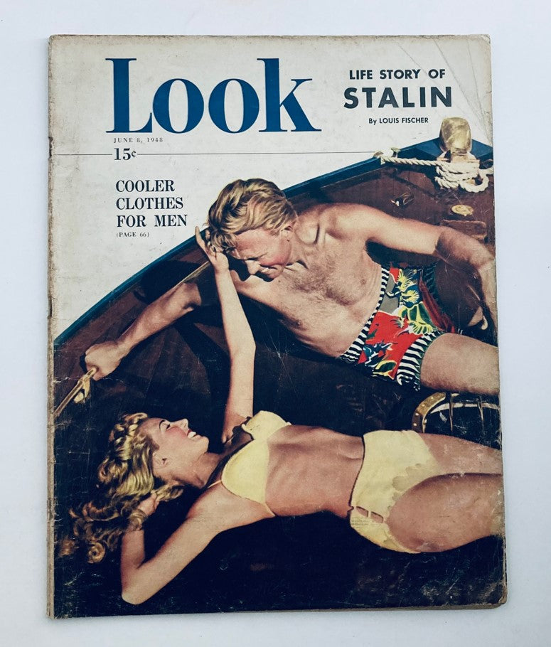 VTG Look Magazine June 8 1948 Vol 12 No. 12 Life Story of Stalin No Label