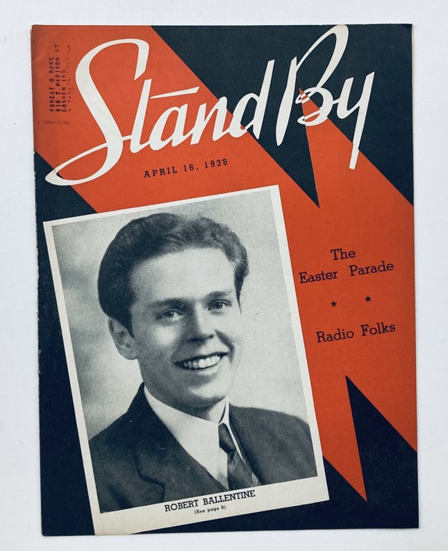 VTG Stand By Magazine April 16 1938 Robert Ballentine and The Easter Parade