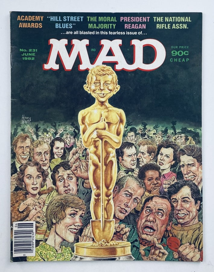 Mad Magazine June 1982 No. 231 The Academy Awards 6.0 FN Fine No Label