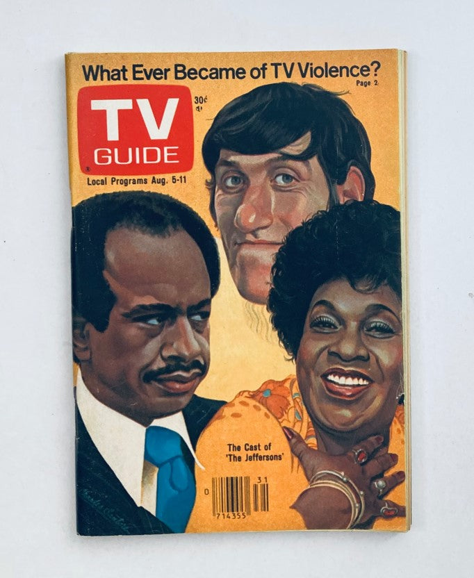 TV Guide Magazine August 5 1978 #1323 Isabel Sanford LA Metro Ed. No Label