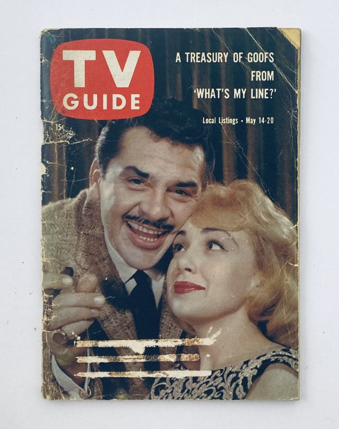 TV Guide Magazine May 14 1960 #372 Ernie Kovacs, Edie Adams Alabama Ed.