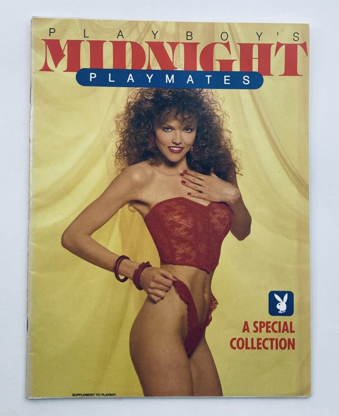 VTG 1990 Playboy's Midnight Playmates Covergirl Suzi Schott No Label